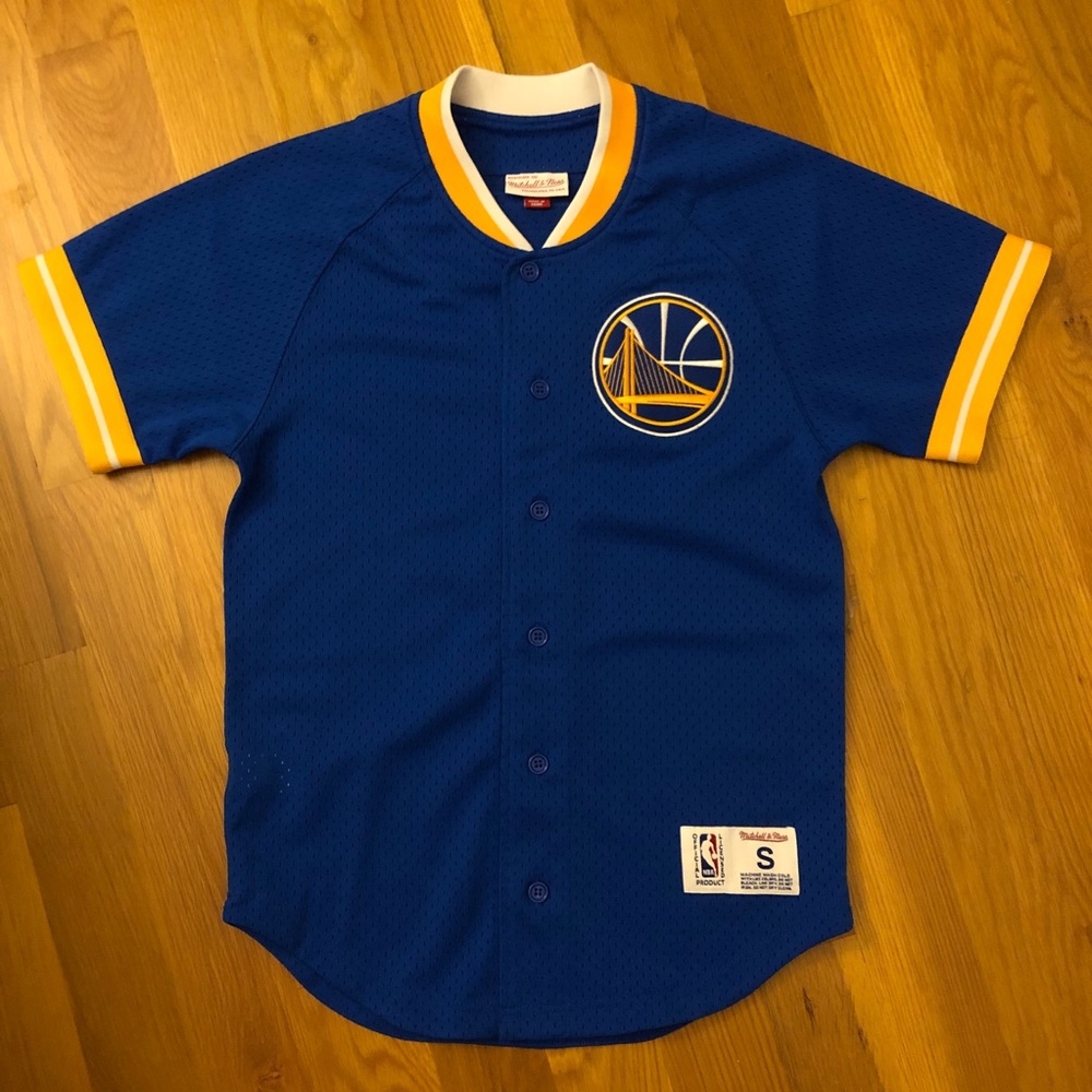 Golden State Warriors Mitchell & Ness Jersey